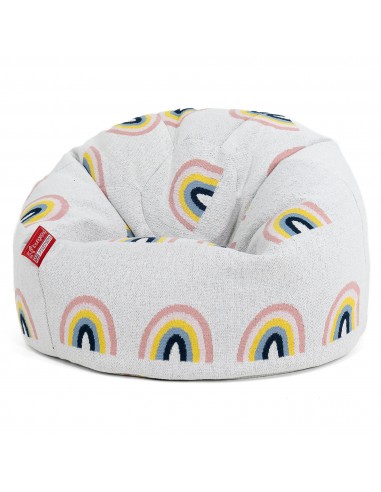 Pouf Poire Classique Enfant 1-5 ans - Tricoté Arc-en-ciel chez Cornerstreet bien 