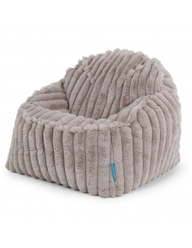 Le Pouf Enfant Doudou 2-6 ans - Velours Côtelé Ultra Pelucheux Vison 50% de réduction en Octobre 2024