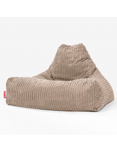 Pouf Fauteuil Relax - Côtelé Sable du meilleur 