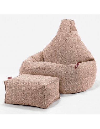 Pouf Poire Gamer - Interalli Laine Sable offre 