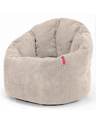 Pouf Chaise Design - Pompon Crème Venez découvrir notre 