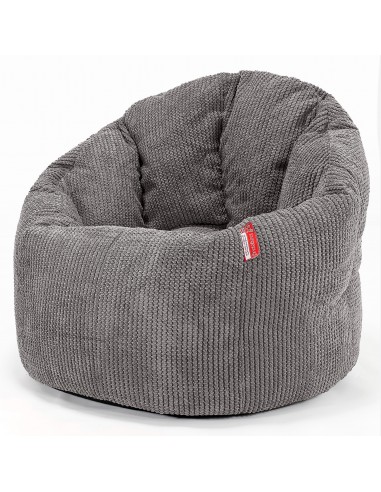 Pouf Chaise Design - Pompon Anthracite acheter